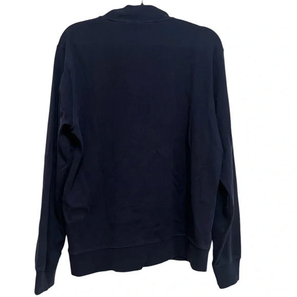 Vineyards vine navy blue quarter zip pullover men’s size medium, good condition - Picture 4 of 4